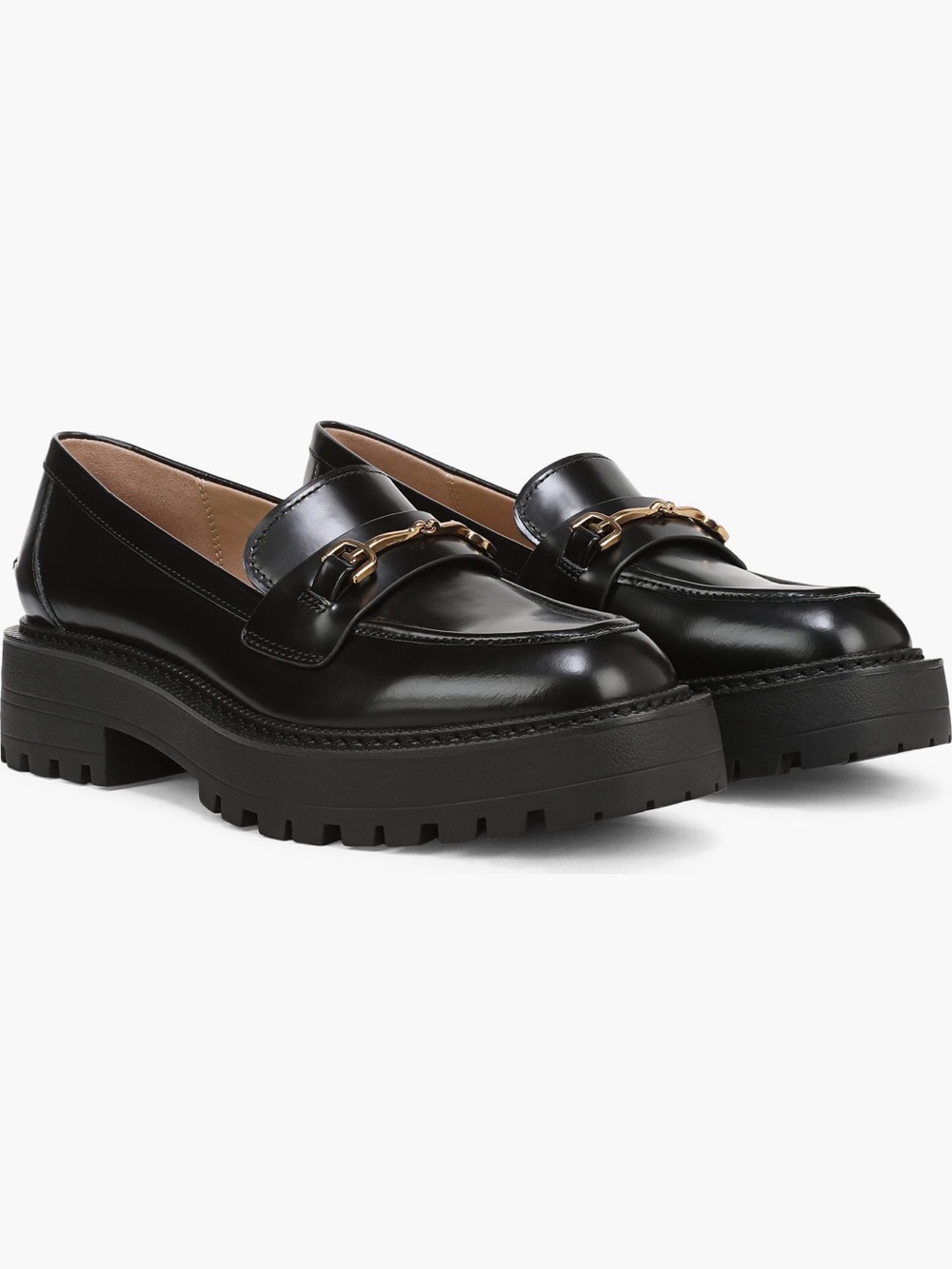 Sam Edelman Lea Platform Loafer Black